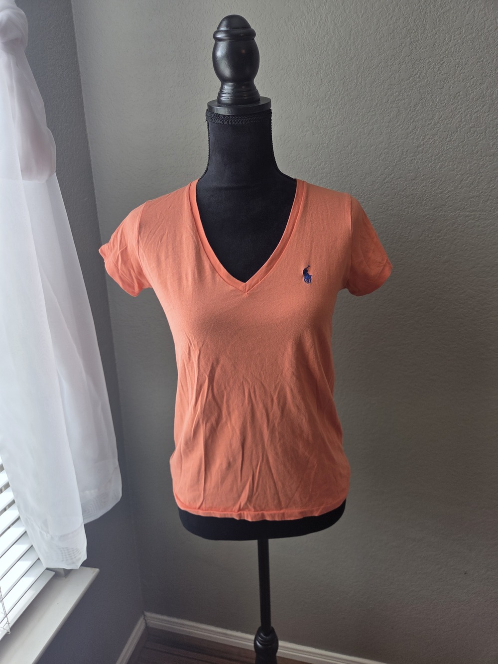 Cotton Jersey V-Neck Tee